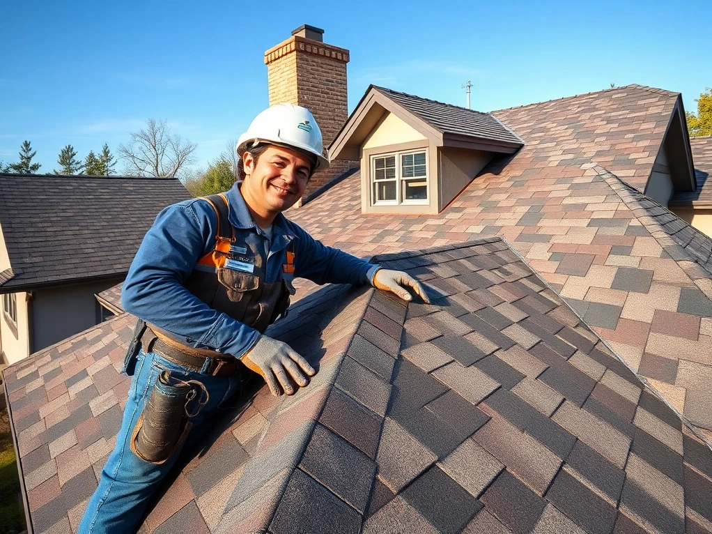 Roof repair completed